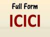 ICICI Full Form in English